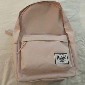 Light pink Herschel backpack